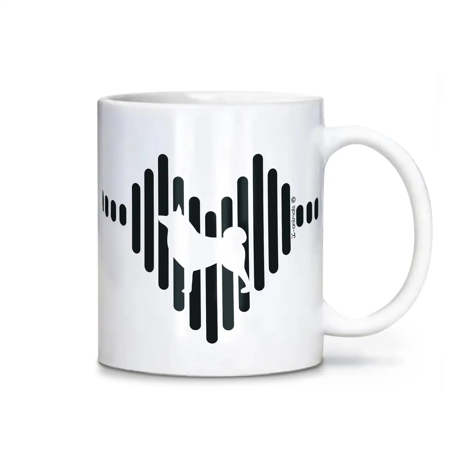 Caneca Schipperke - Coração i-animals