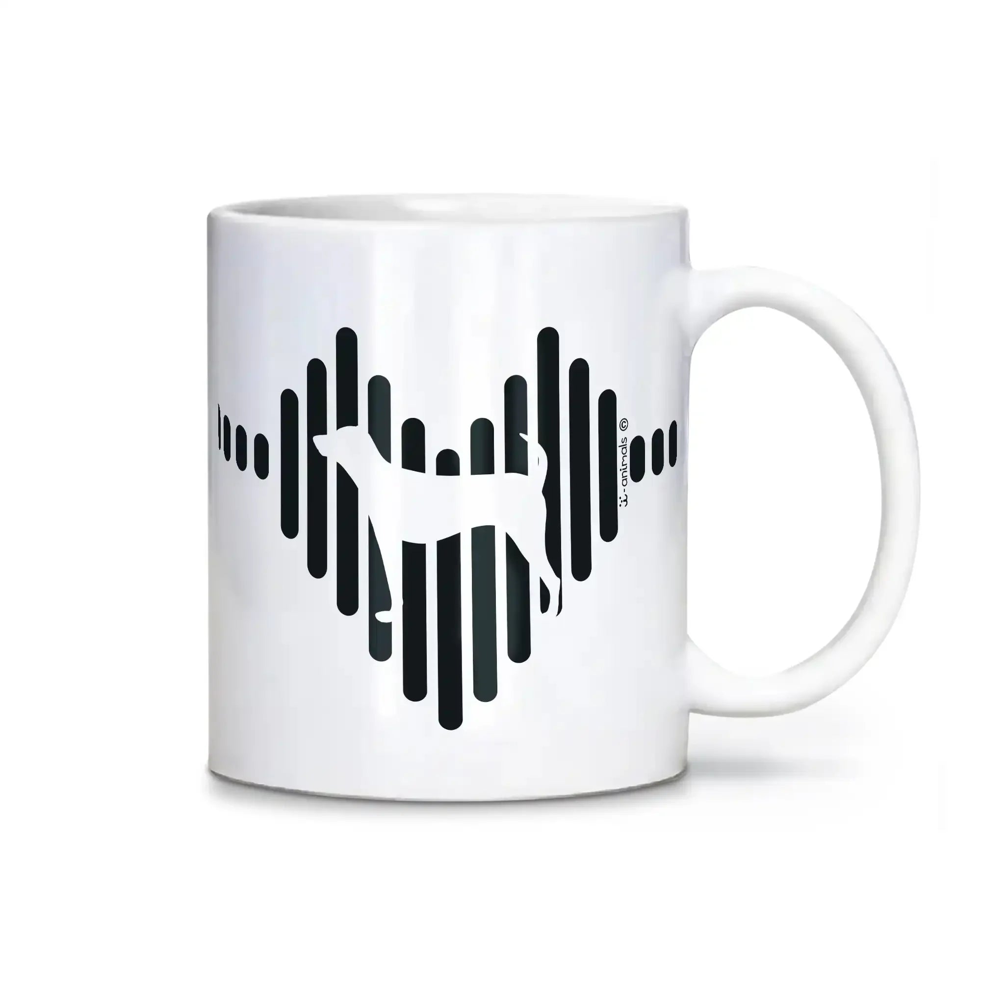 Caneca “Cão Vira-lata”- Coração - i-animals