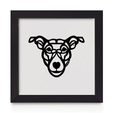 Quadro decorativo Vira-lata - Tribal