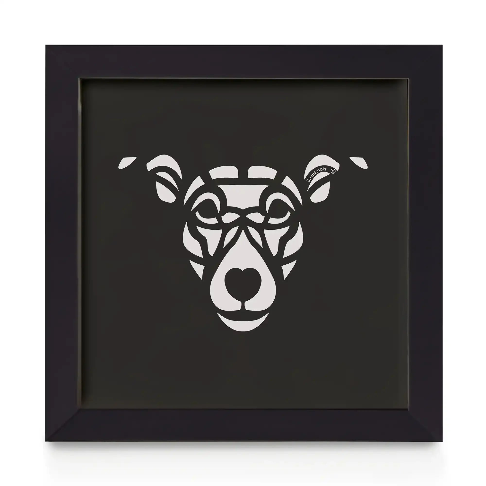 Quadro decorativo Vira-lata - Tribal