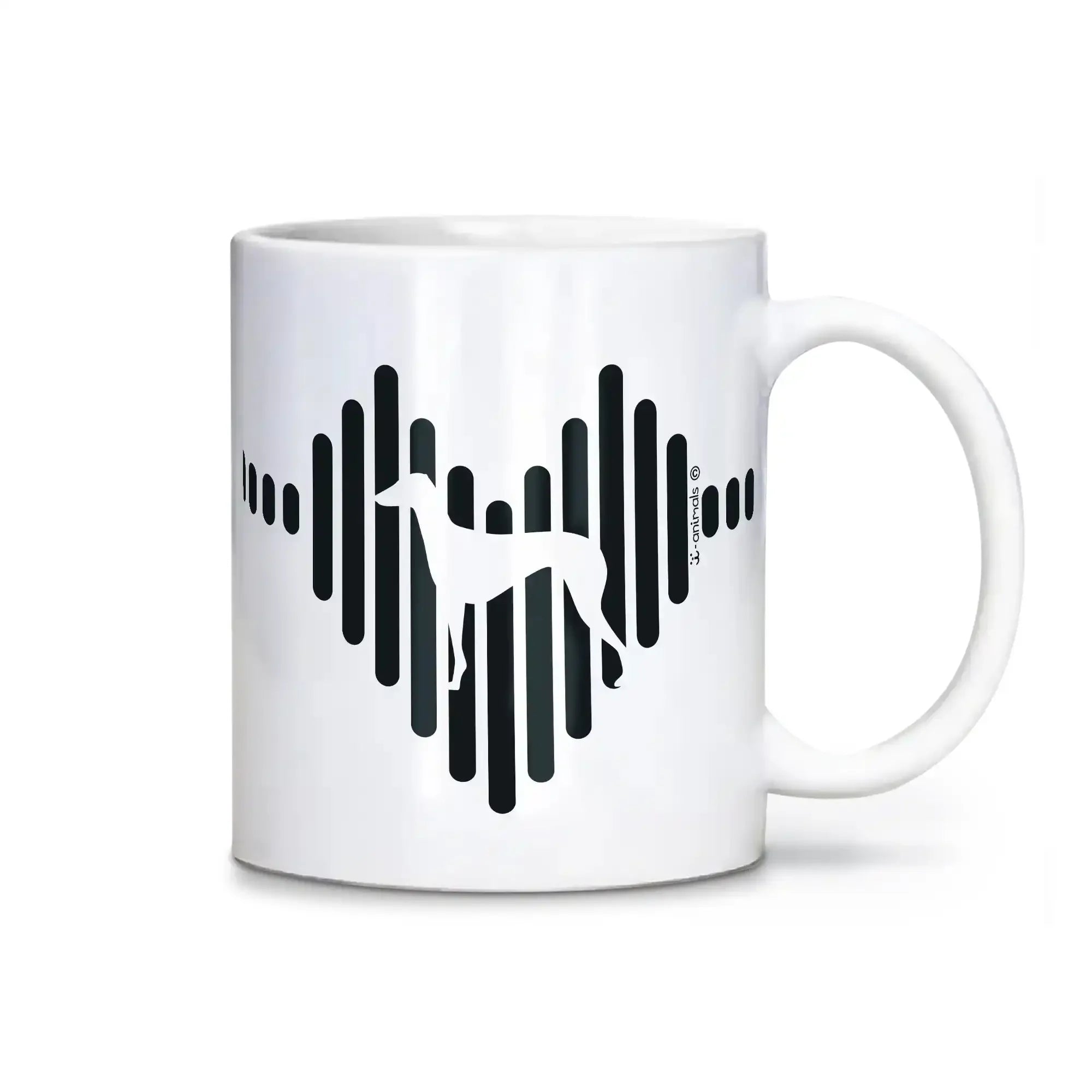 Caneca Whippet - Coração i-animals