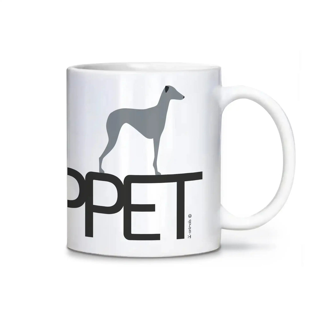 Caneca Whippet - Identidade i-animals